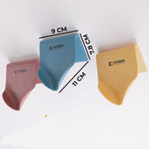 Kuber Industries Hanging Soap Holder for Bathroom|Premium PP Material|Decorative Soap Stand With Unique Drainage Design|Easy to Install|Premium Bathroom Accessories|Pack of 12|E101|Multicolor